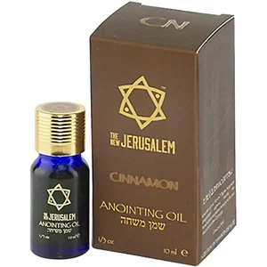 Anointing Holy Oil Cinnamon Bottle 10 ml/0.34 Oz from Jerusalem Israel - Picture 1 of 5