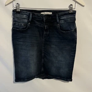 Mavi Jeans Co Womens Blue Denim Skirt Size XS Pockets - Picture 1 of 3