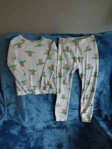 GAP Star Wars Baby Yoda Boys 2-Piece Pajama Set Size 5 years - Picture 1 of 3