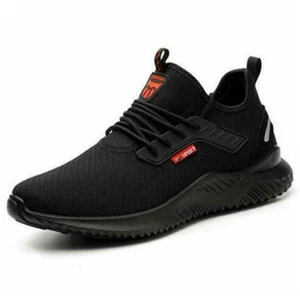 HerrenShoes Arbeitsschuhe Leicht Stahlkappe Sicherheitsschuhe Sneaker EU39-45 - Bild 1 von 16