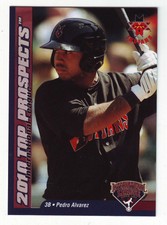  2010 Choice International League Top Prospects Pedro Alvarez #3 - Indianapolis