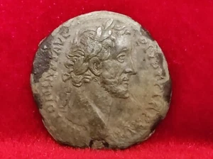SESTERZIO ANTONINO PIO, 152-153 d.C., INDULGENZIA AVG COS IIII / SC - Foto 1 di 5