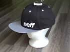 NWT Neff SnapBack Hat Adult Black