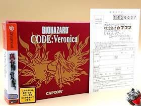 Dreamcast Biohazard Code Veronica Limited Edition Resident Evil Sega dc Japan JP