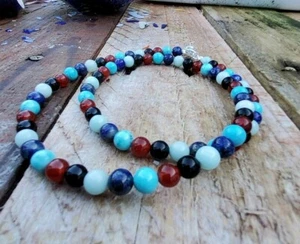 Tutanchamun Halskette / Armband Armband Therapeutischer Edelstein - Bild 1 von 11