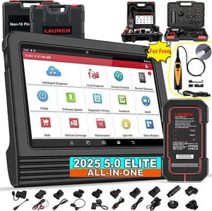 LAUNCH X431 V Pro 5.0 Elite 2025 New Gen. Oem Bluetooth Bidirectional Scan Tool - Picture 1 of 11