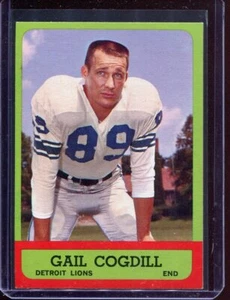 1963 Topps Football # 28 Gail Cogdill (NM-MT) Near Mint to Mint - Picture 1 of 1