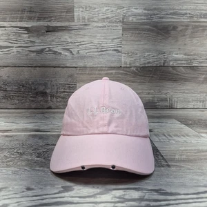L.L. Bean Pathfinder LED Lighted Pink Men's Hat Cap Adult Strapback - Picture 1 of 5