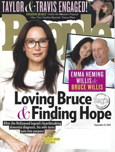 People Magazine Sept. 15th 2025 Taylor Swift & Travis Engaged! Bruce Willis Hope - Picture 1 of 1