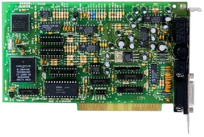 CREATIVE CT1350B SOUND BLASTER 2.0 ISA 8BIT MINI-JACK MIDI - Bild 1 von 2