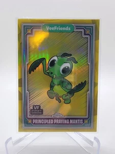 Principled Praying Mantis Yellow Refractor #90 2025 Topps 1st Chrome VeeFriends - Imagen 1 de 1