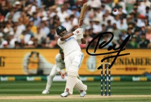 INDIA CRICKET: NITISH KUMAR REDDY FIRMATO 6x4 TEST ACTION PHOTO+COA - Foto 1 di 1