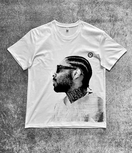 Printed Men Vintage Hip Hop Streetwear Oversized Tshirt - Picture 1 of 2