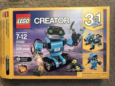 LEGO Creator 3 in 1: Robo Explorer (31062) Complete with Box & Instructions - Image 1 of 3