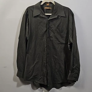 Milano Uomo Herren grünes Langarmhemd 17 34/35 - Bild 1 von 14
