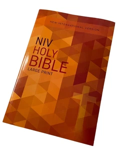 NIV Large Print Bible 2017 Paperback Printed in USA - Bild 1 von 12
