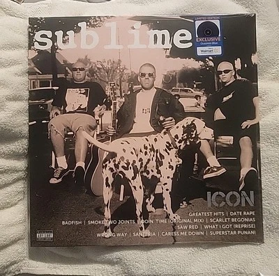 Sublime - Icon (Oceania Blue Color Vinyl, Walmart Exclusive) - Sealed (B) - Image 1 of 4