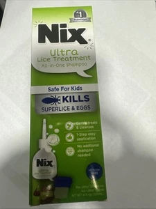 Nix Ultra Lice Treatment All In One Shampoo - 4 Fl Oz - Picture 1 of 4