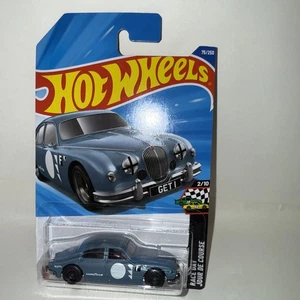 Jaguar MK1 azul 75/250 día de carrera 2/10 Hot Wheels - Imagen 1 de 8