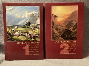 Overland In 1846 Diaries & Letters Of The California Oregon Trail Volumes I & II - Foto 1 di 20