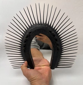 Original miroir brutaliste 1960's fer à cheval - Picture 1 of 8