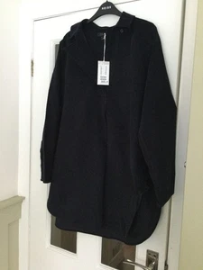 Cos Corduroy Navy pull on v neck shirt dress size 10/12 (EUR s) - Picture 1 of 3