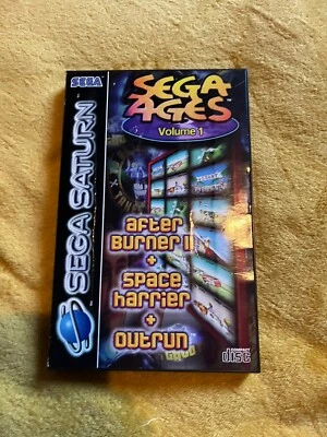 Sega Saturn - Sega Ages Volume 1 - Retro Game - Tested Complete Boxed w/Manual - Image 1 of 3