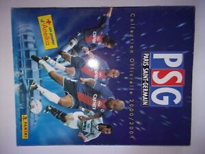 Panini PSG Paris Saint Germain collection officielle 2000/2001 album complet