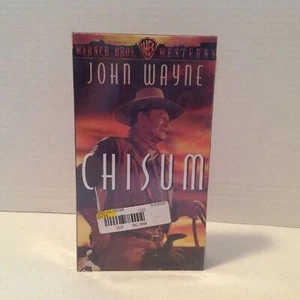 Chisum John Wayne VHS Video Western Movie New - Picture 1 of 3