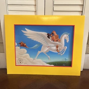 Disney Hercules & Megara Commemorative Lithograph (11X14) Disney Store - Picture 1 of 4