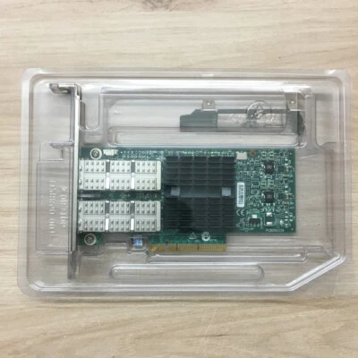 CX354A Mellanox MCX354A-FCBT FDR InfiniBand + 40GigE Dual-Port QSFP Network Card - Image 1 of 4