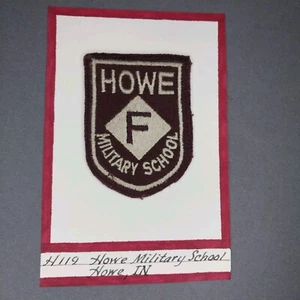 Howe Military School IN Indiana 3 1/4" Patch - Picture 1 of 3