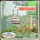1960's Disneyland Frontierland 3d View-Master 3 Reel Packet - Edition "A"