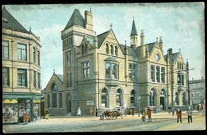 POST OFFICE - HALIFAX, U.K. POSTCARD - Picture 1 of 1
