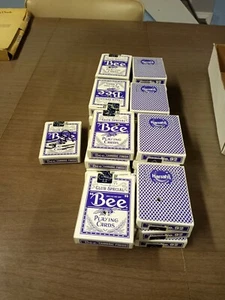 Harrah's Casino Hotel St. Louis Playing Cards Bee No. 92,, Cambric Finish purple - Picture 1 of 4