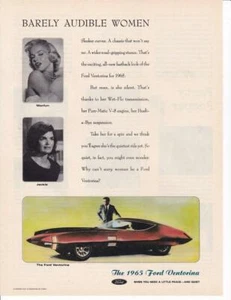 1989 Parodie 1965 Ford Ventorina Anzeige / Eigentlich General Motors Stiletto - Bild 1 von 1