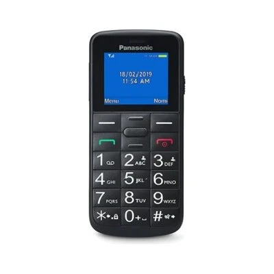 Panasonic Cellulare 2G Gprs SENIOR Black KX TU110EXB - Immagine 1 di 2