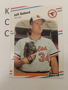 Fleer MLB #554 1988 Jeff Ballard Baltimore Orioles - Foto 1 di 2