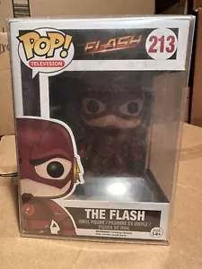 Funko Pop! Television DC Comics #213 The Flash NEW Protector Justice League CW - Picture 1 of 1