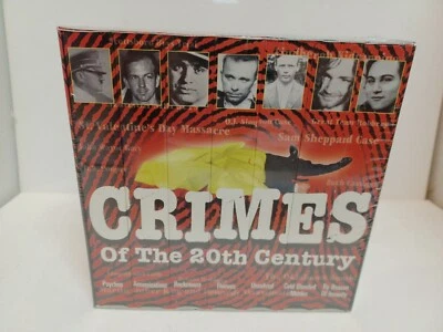 Vintage 2000 Crimes Of The 20th Century Factory Sealed 7 VHS Tapes Set New - Image 1 of 4