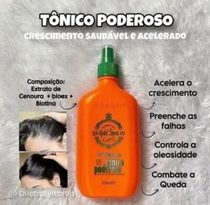 Gold Spell Tonico Poderoso Anti Hair Loss Treatment Powerful Tonic 250 mL - Picture 1 of 1