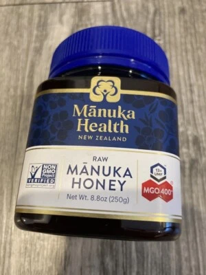 Manuka Health New Zealand Monofloral Manuka Honey UMF 13+ MGO 400-8.8oz 9/24/27 - Image 1 of 2