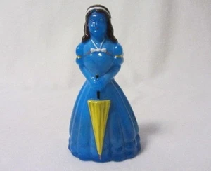 BOYD GLASS JENNIFER DOLL BLUE HAND PAINTED B IN DIAMOND FIGURINE SIGNED - Picture 1 of 1