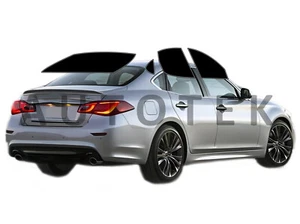 Película precortada para todos los lados + ventana trasera cualquier tono de tinte para INFINITI Q70 2014-2019 - Imagen 1 de 11