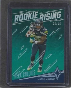 ALEX COLLINS 2016 PANINI PHOENIX ROOKIE RISING GREEN RC #D 5/10 - Picture 1 of 1