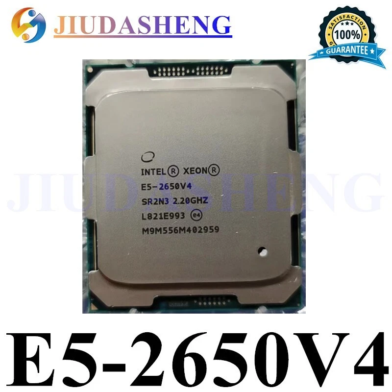 Intel Xeon E5-2650 V4 105W SR2N3 2.20GHz 12-Core 30M LGA 2011-3 Server Processor - Image 1 of 1