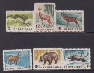 Bulgaria - Forest Animals Issue (SET Used) 1958 (CV $8) - Picture 1 of 1