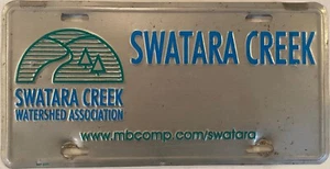 SWATARA CREEK WATERSHED booster license plate Schuylkill Dauphin County Fish PA - Picture 1 of 7