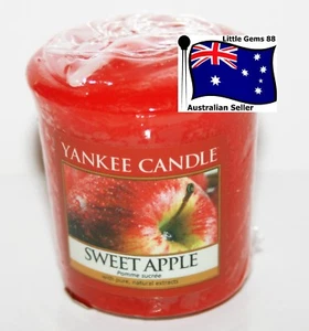 YANKEE CANDLE Votive Candle Sweet Apple 15 HOURS BURNING * SCENTED CANDLE - Picture 1 of 1