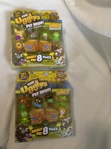 Lot Of (2) The Ugglys Pet Shop - 8 Pack of Uggly Pet Figures- Series 1 - Picture 1 of 17